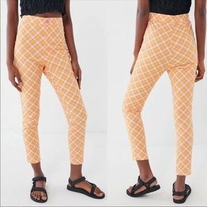 Ingrid High Rose Stretch Pinup Pants